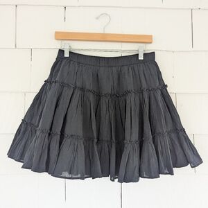 NWT American Eagle Tiered Black Skirt Size Medium